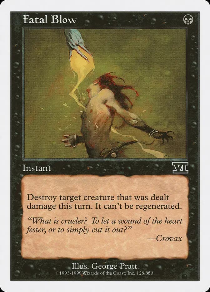 Card image of Fatal Blow