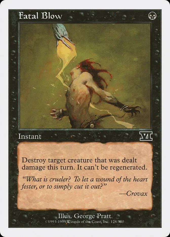 Card image of Fatal Blow