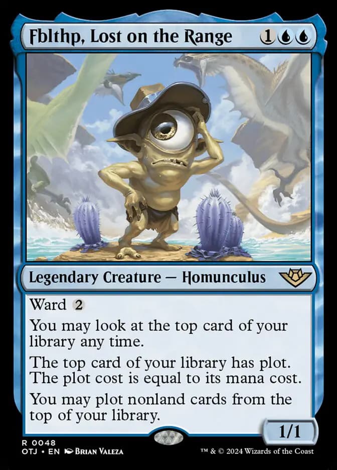 Card image of Fblthp, Lost on the Range