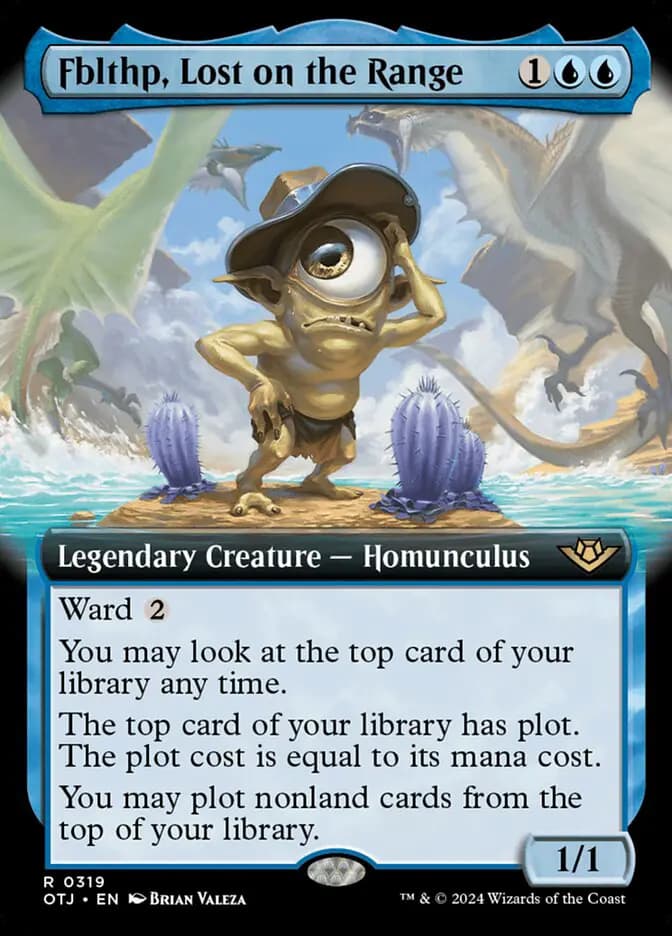 Card image of Fblthp, Lost on the Range