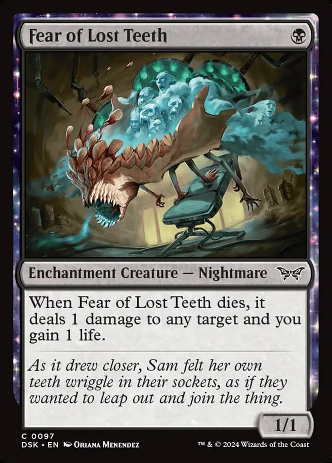 Card image of Fear of Lost Teeth