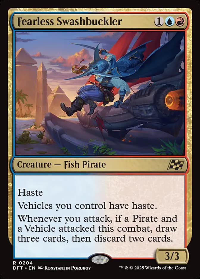 Card image of Fearless Swashbuckler