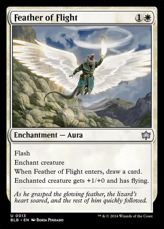 Card image of Feather of Flight