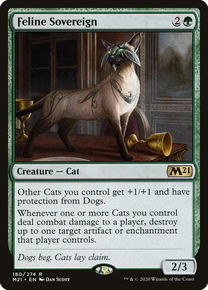 Card image of Feline Sovereign