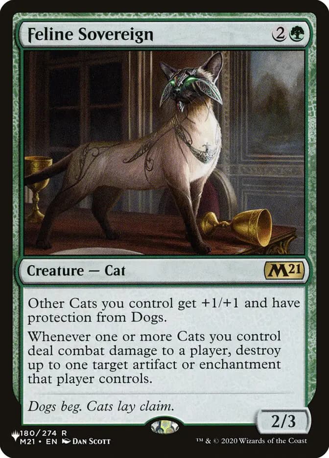 Card image of Feline Sovereign