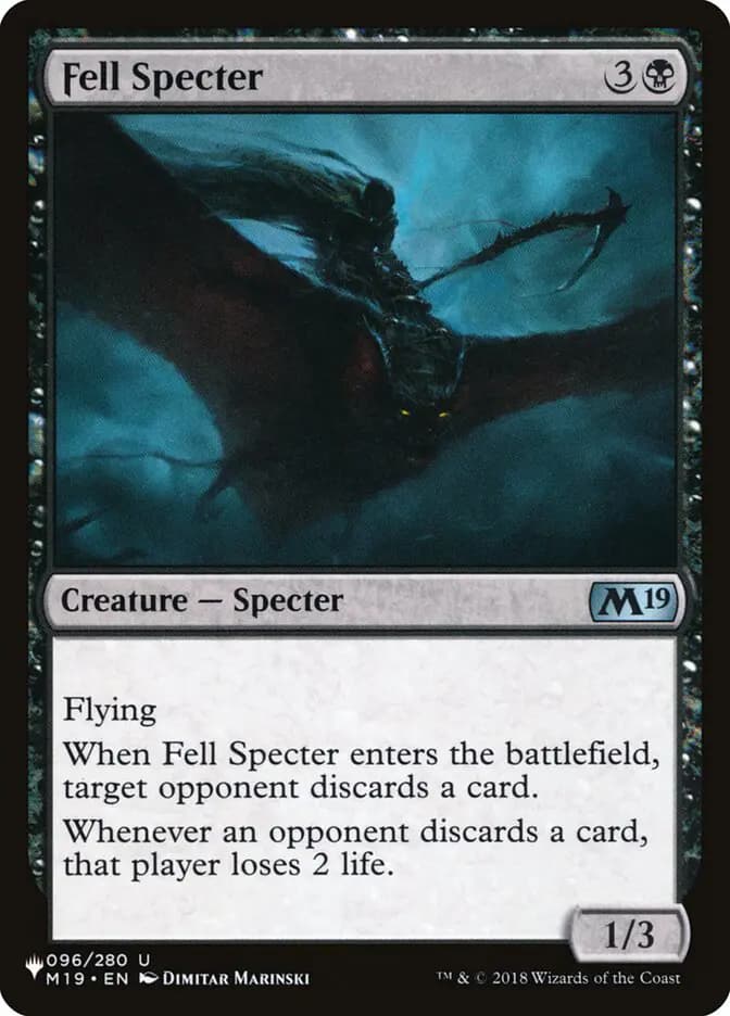 Card image of Fell Specter