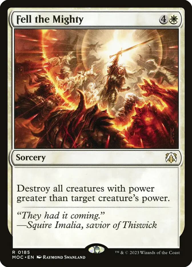 Card image of Fell the Mighty