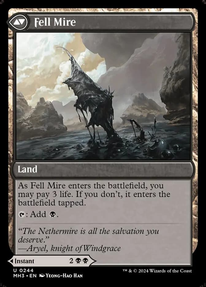 Card image of Fell the Profane / Fell Mire
