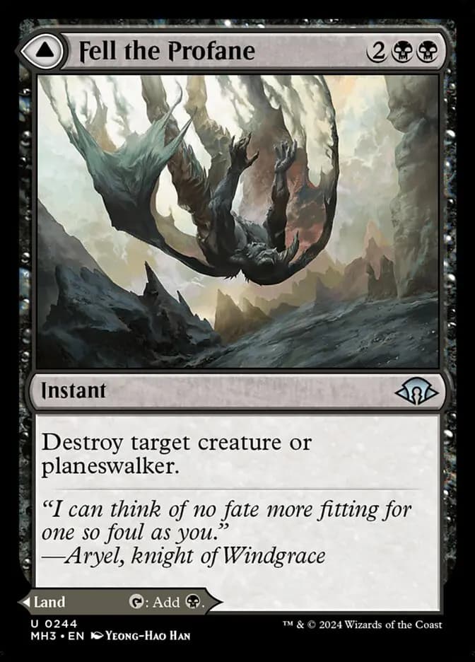 Card image of Fell the Profane / Fell Mire