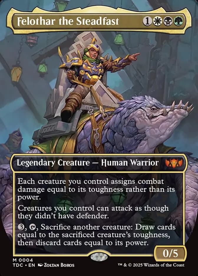 Card image of Felothar the Steadfast