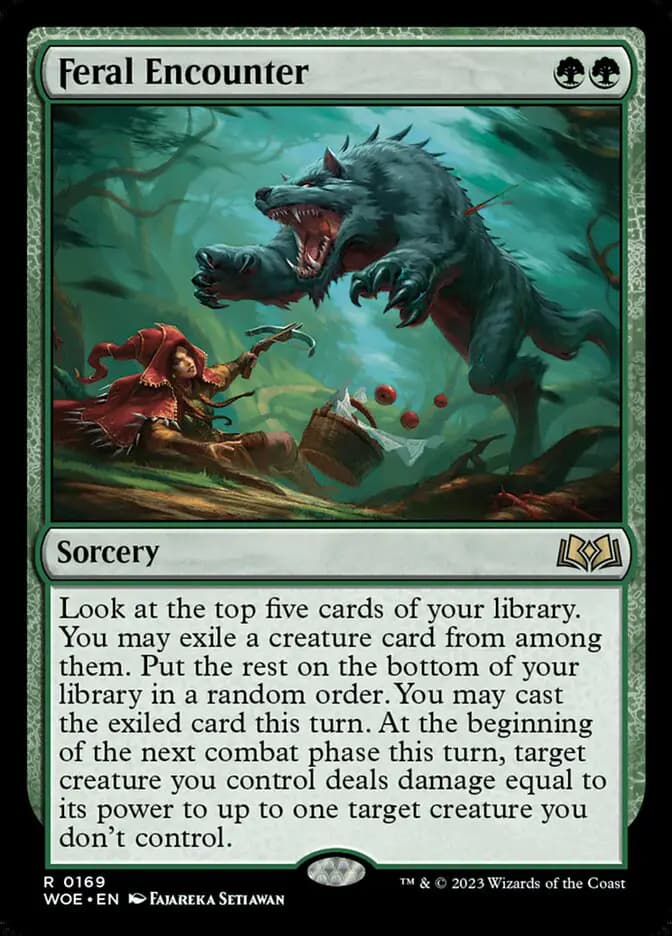 Card image of Feral Encounter