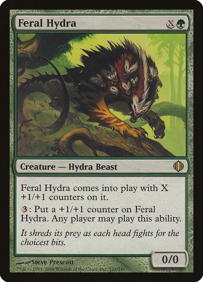 Card image of Feral Hydra