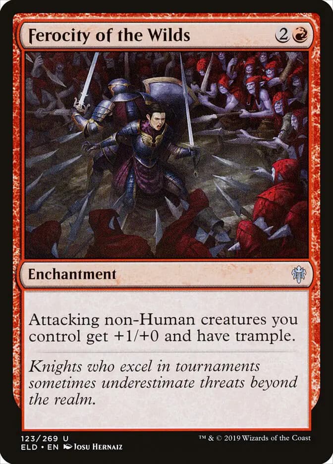 Card image of Ferocity of the Wilds