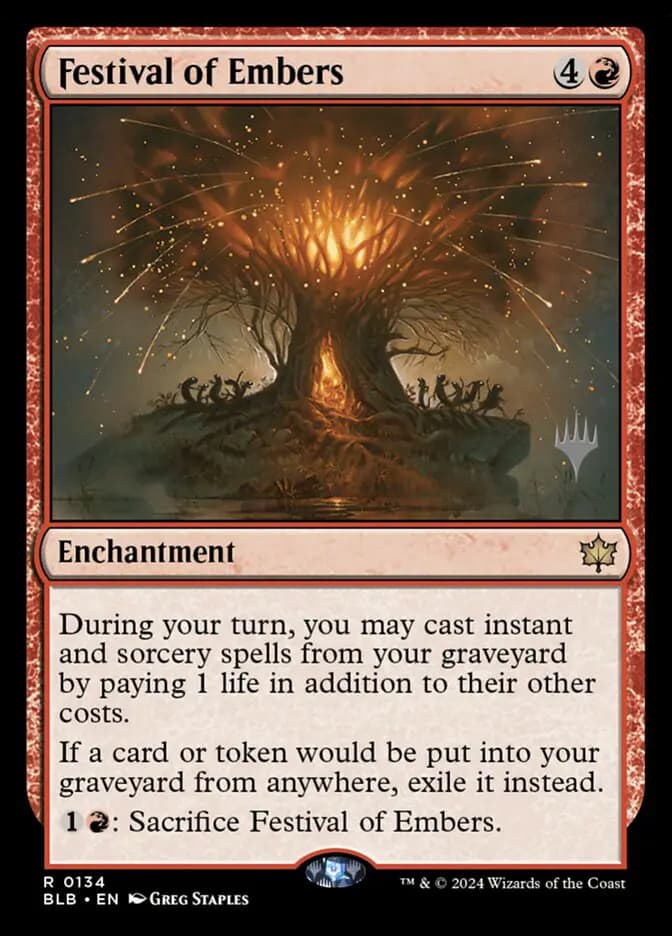 Card image of Festival of Embers