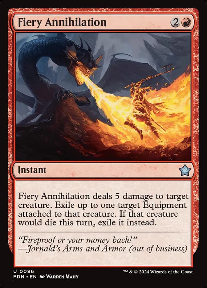 Card image of Fiery Annihilation