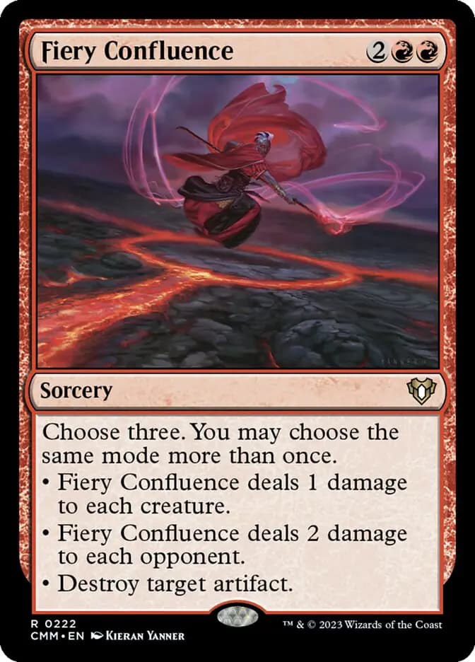 Card image of Fiery Confluence