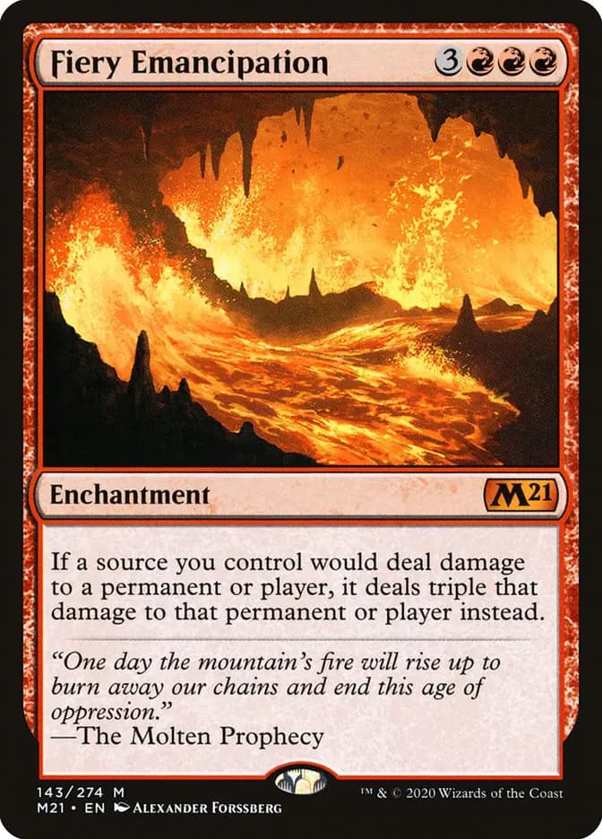 Card image of Fiery Emancipation