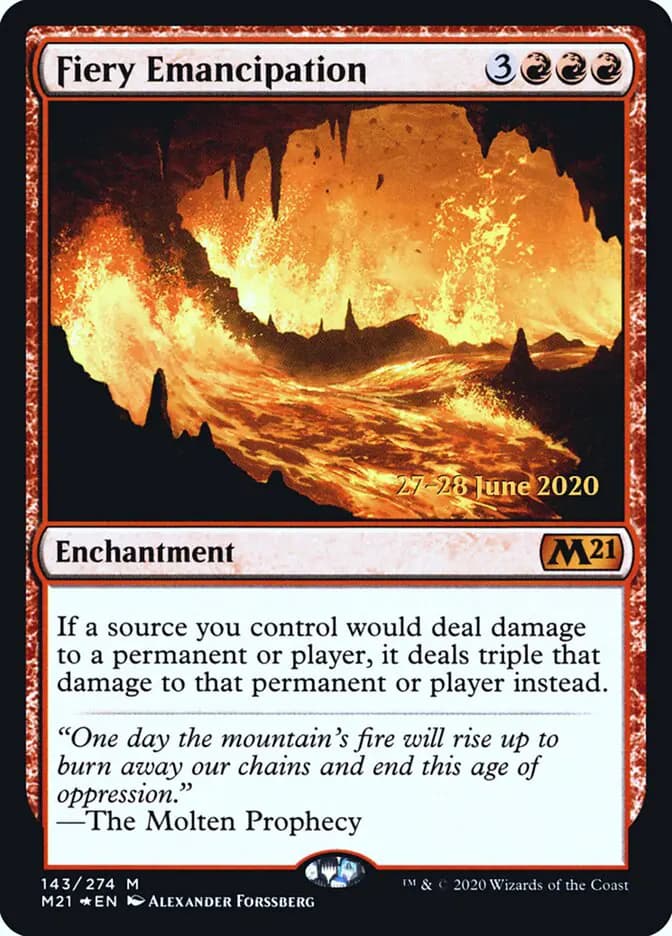 Card image of Fiery Emancipation