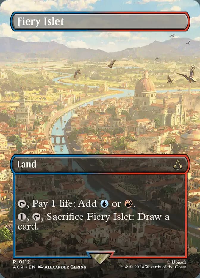 Card image of Fiery Islet