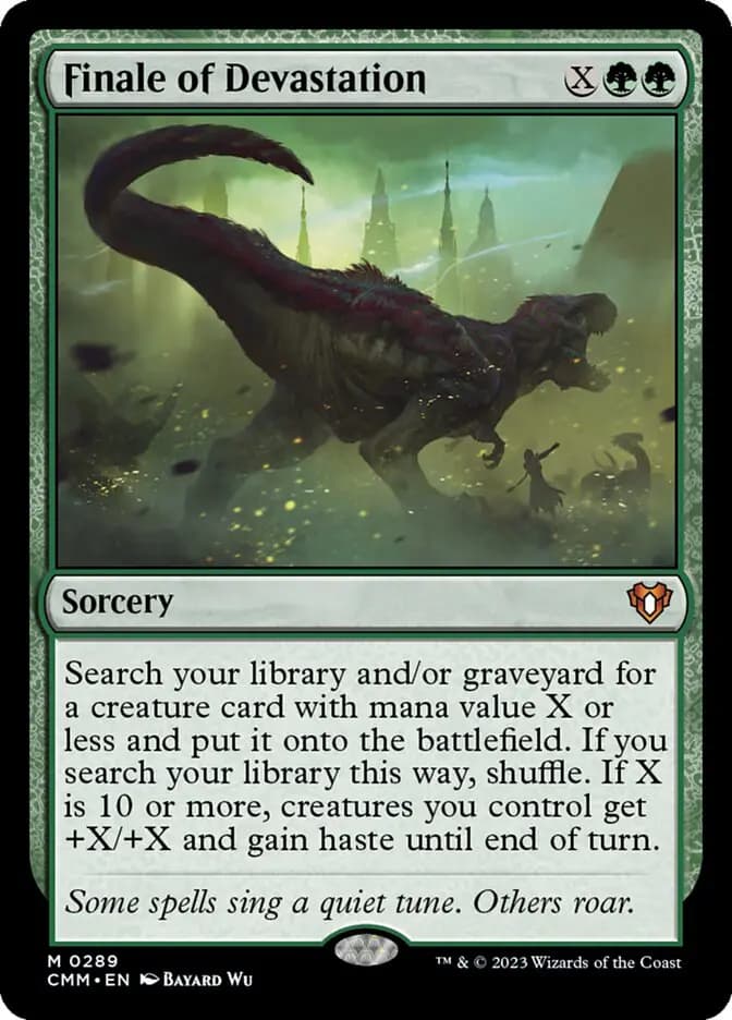 Card image of Finale of Devastation