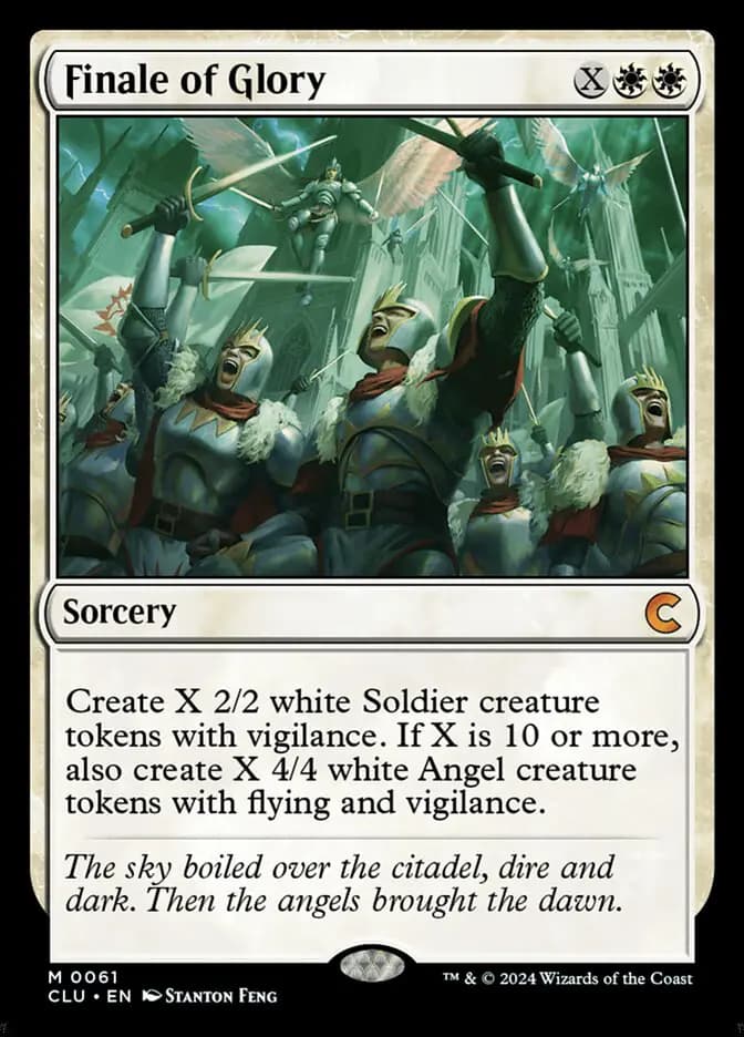 Card image of Finale of Glory