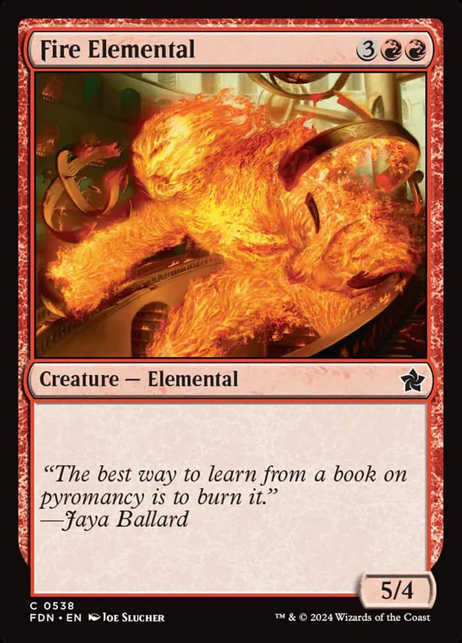 Card image of Fire Elemental
