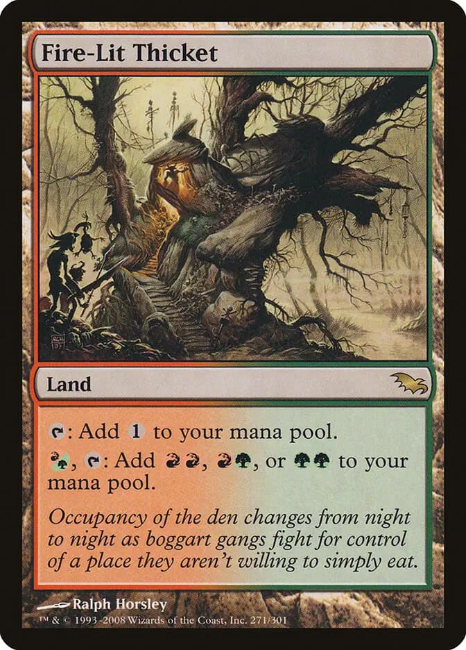 Card image of Fire-Lit Thicket