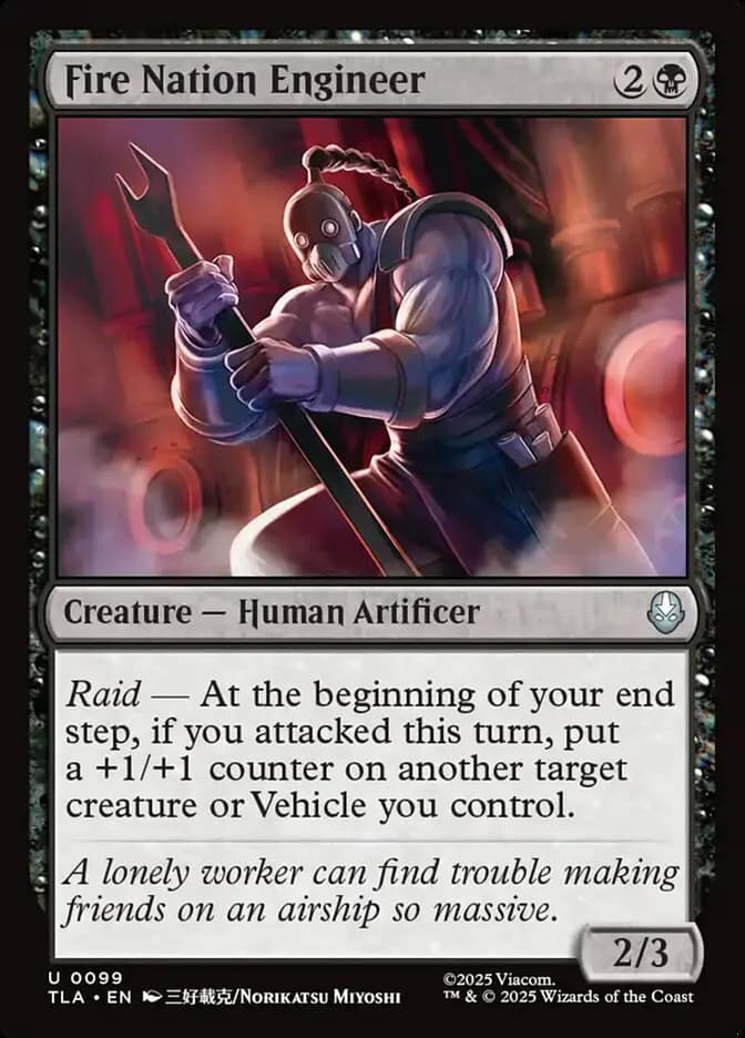 Card image of Fire Nation Engineer
