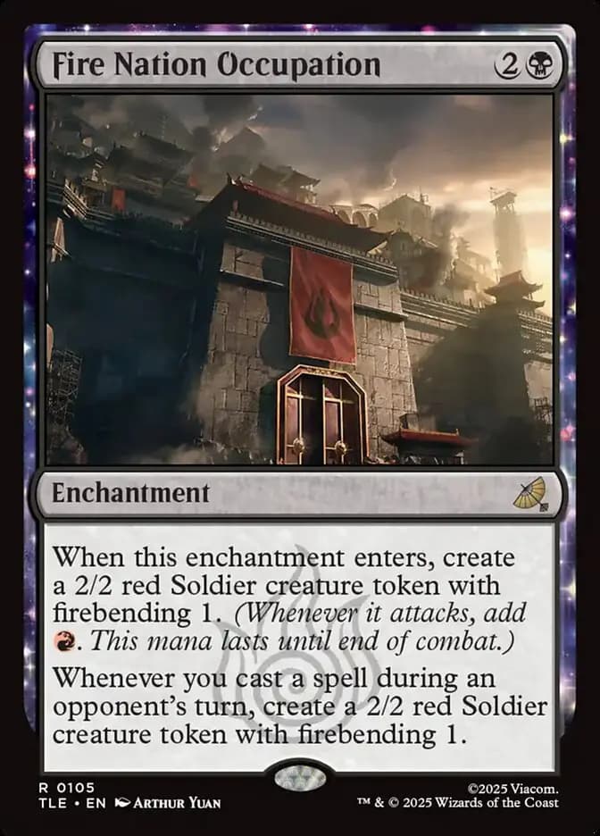 Card image of Fire Nation Occupation