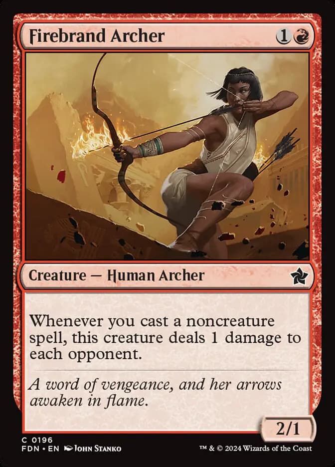 Card image of Firebrand Archer