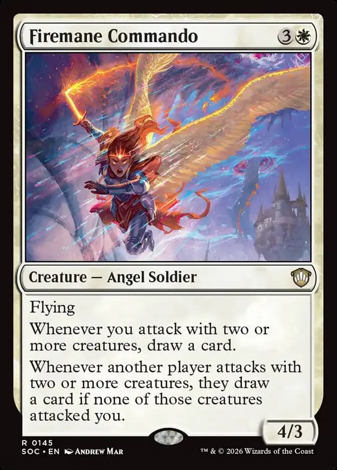 Card image of Firemane Commando