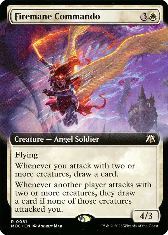 Card image of Firemane Commando