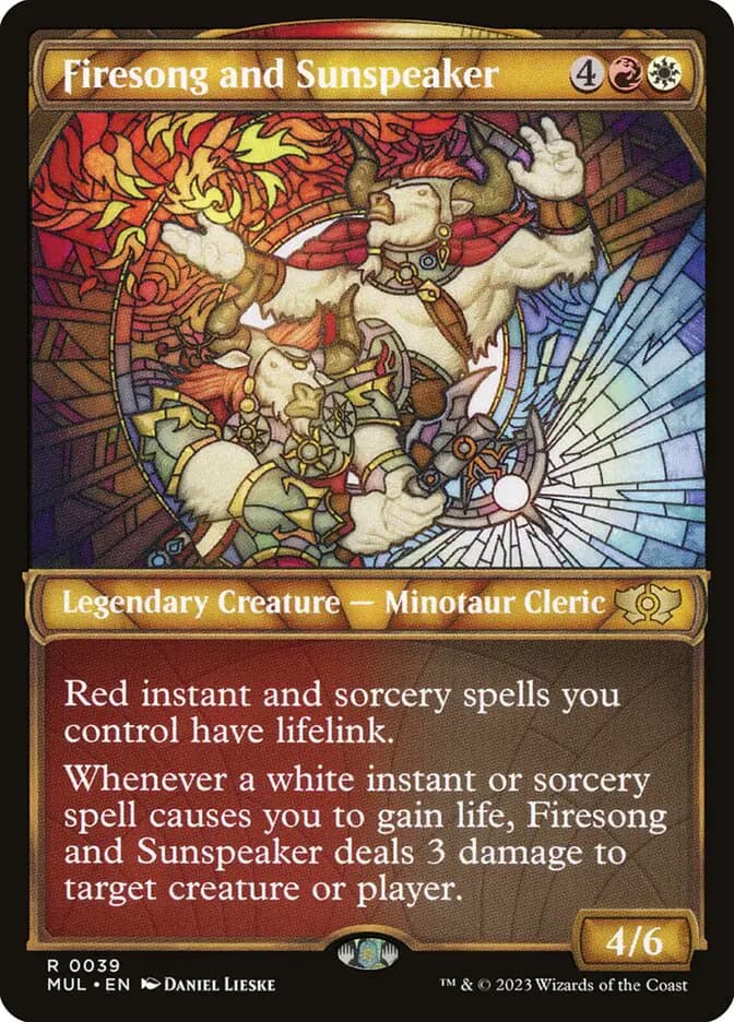 Card image of Firesong and Sunspeaker