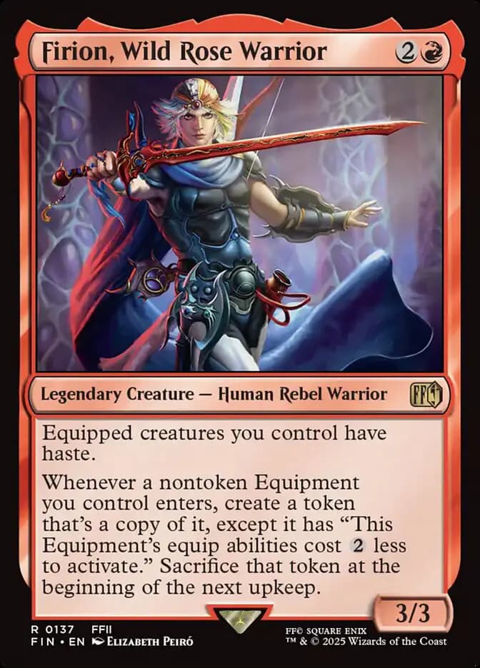 Card image of Firion, Wild Rose Warrior