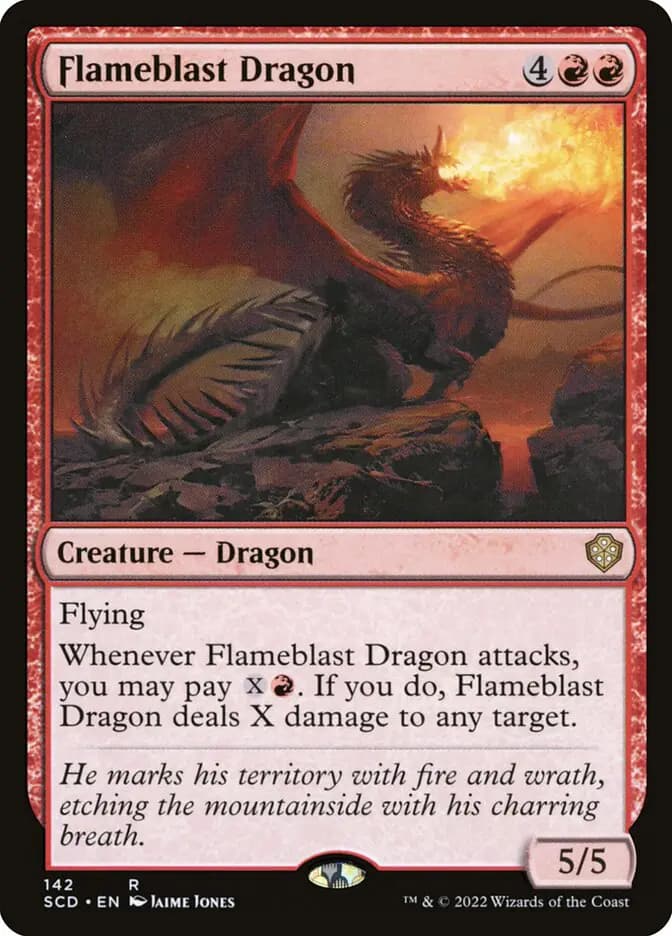 Card image of Flameblast Dragon