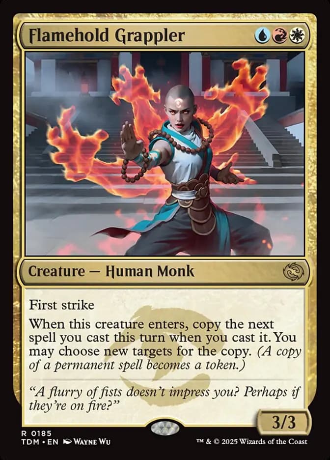 Card image of Flamehold Grappler