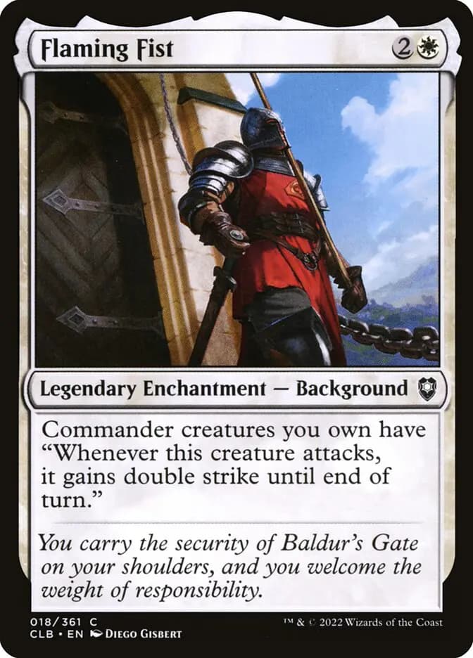 Card image of Flaming Fist