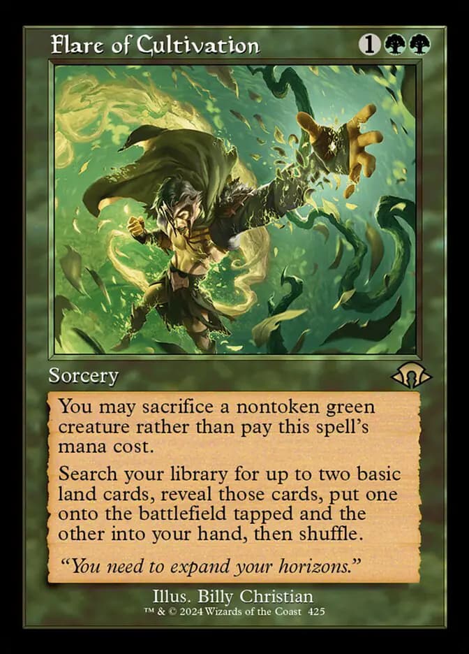 Card image of Flare of Cultivation