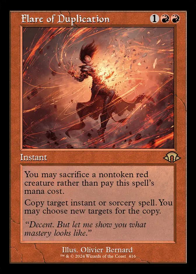 Card image of Flare of Duplication