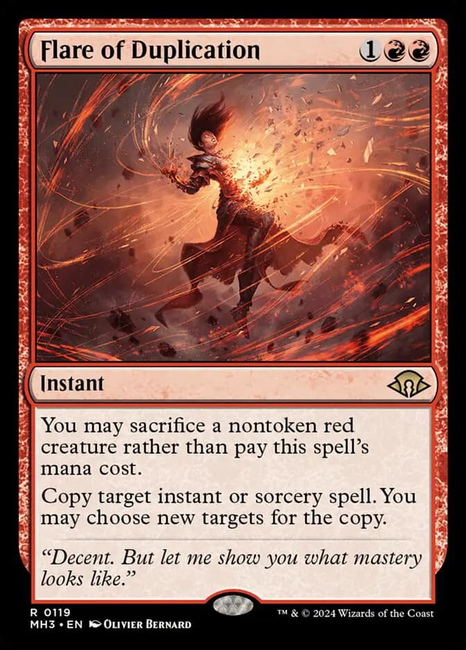 Card image of Flare of Duplication