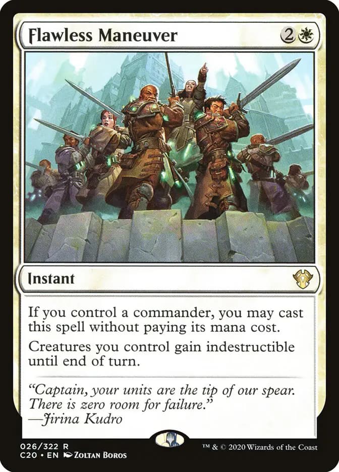 Card image of Flawless Maneuver