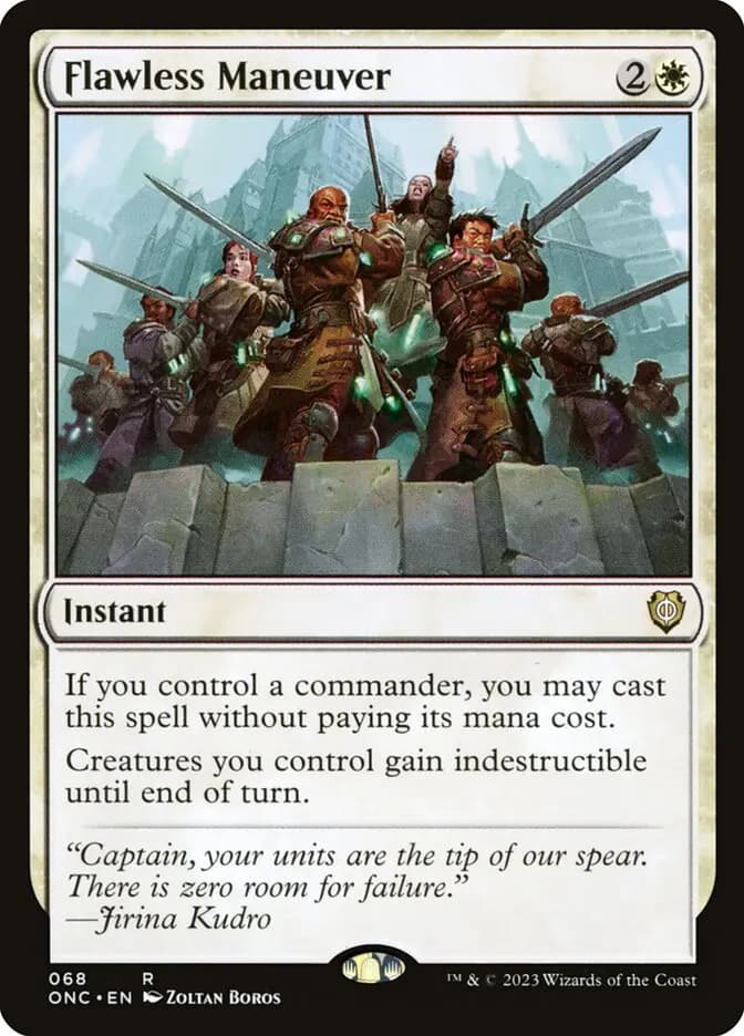Card image of Flawless Maneuver