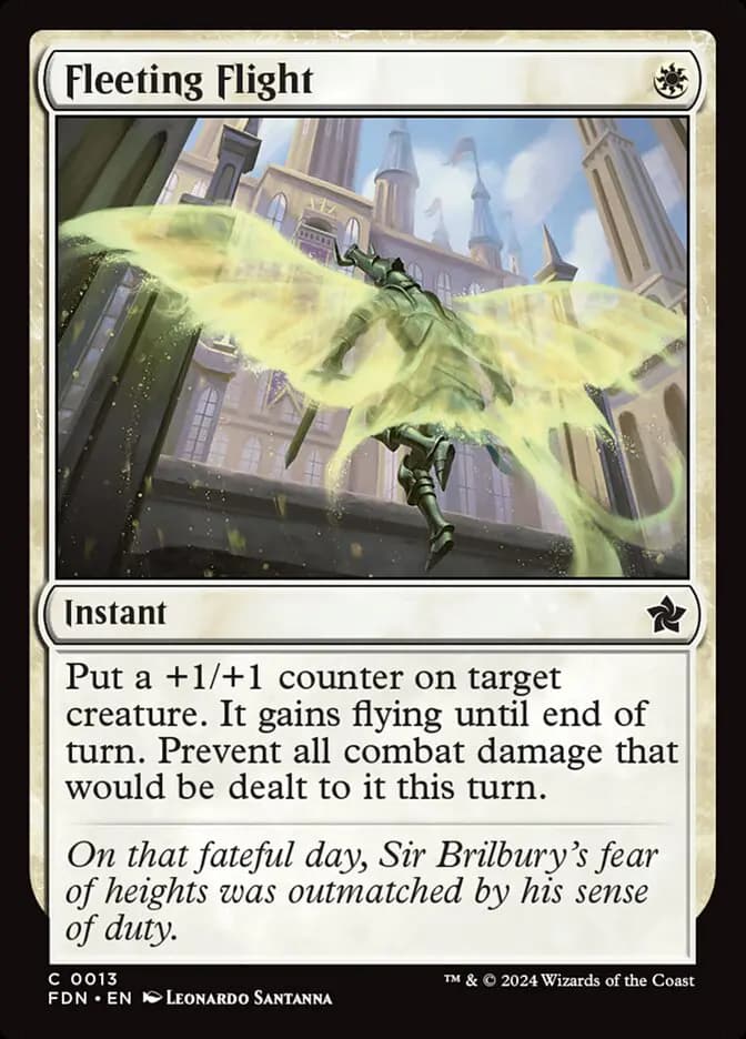 Card image of Fleeting Flight