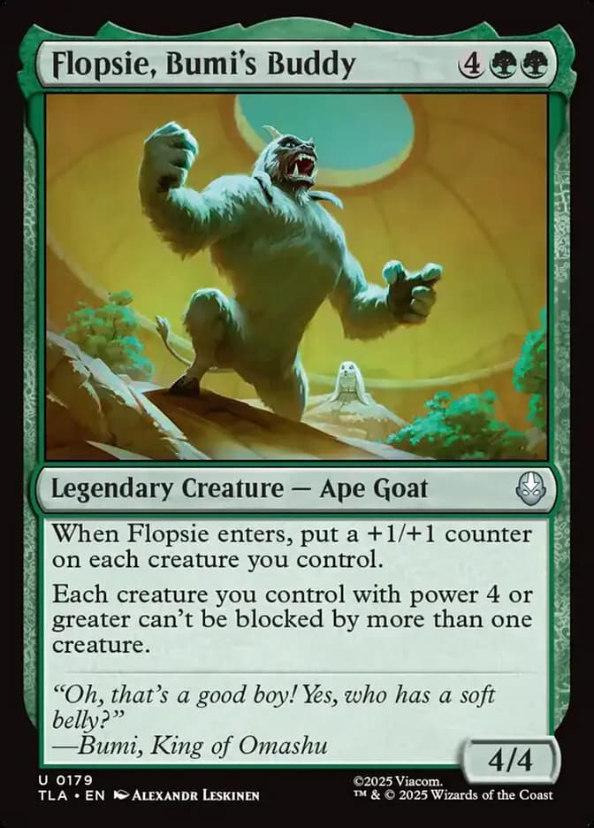 Card image of Flopsie, Bumi's Buddy