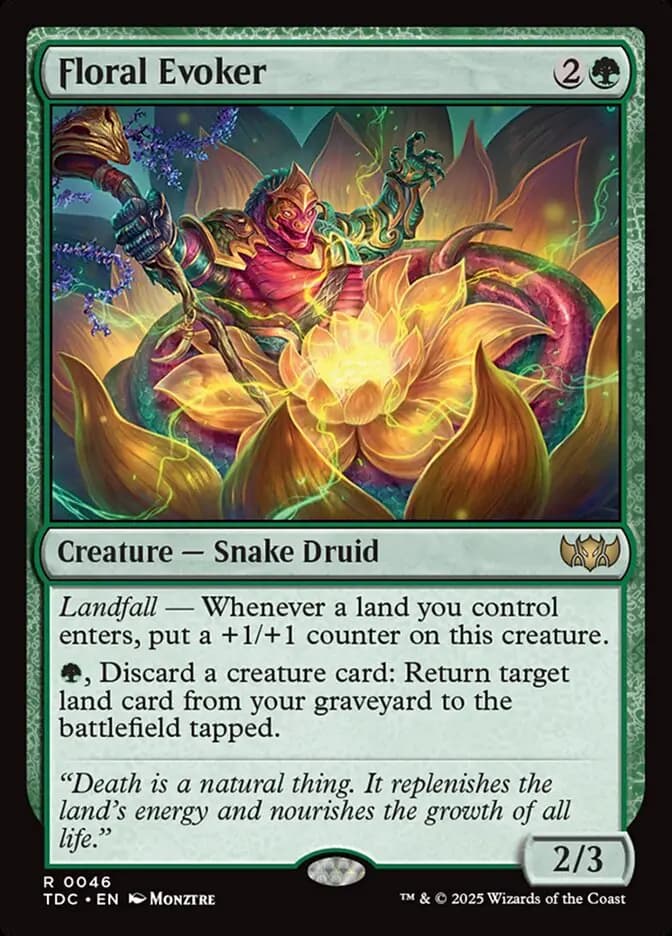Card image of Floral Evoker