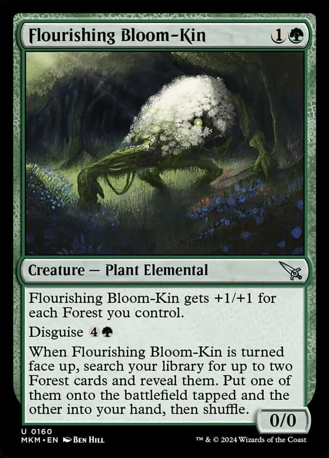 Card image of Flourishing Bloom-Kin