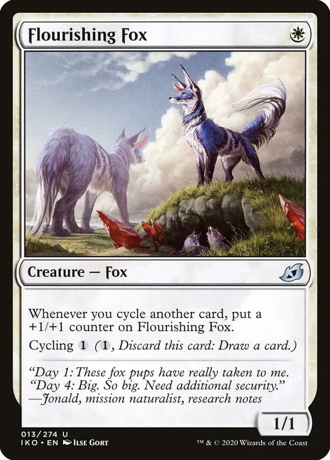 Card image of Flourishing Fox