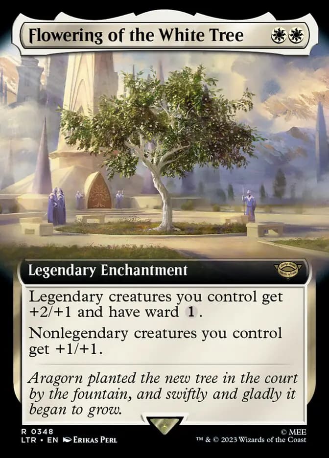Card image of Flowering of the White Tree