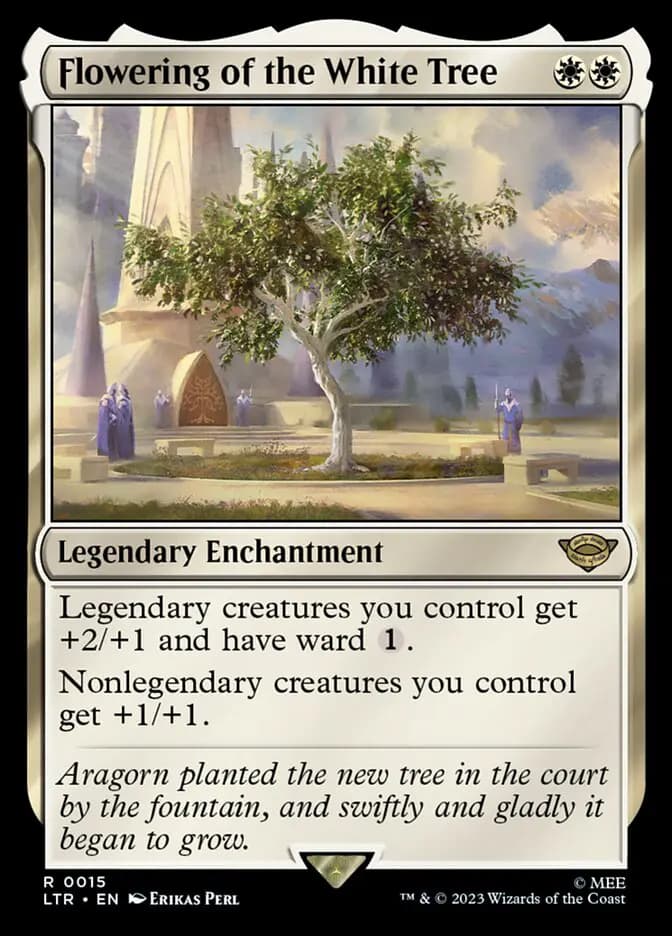Card image of Flowering of the White Tree