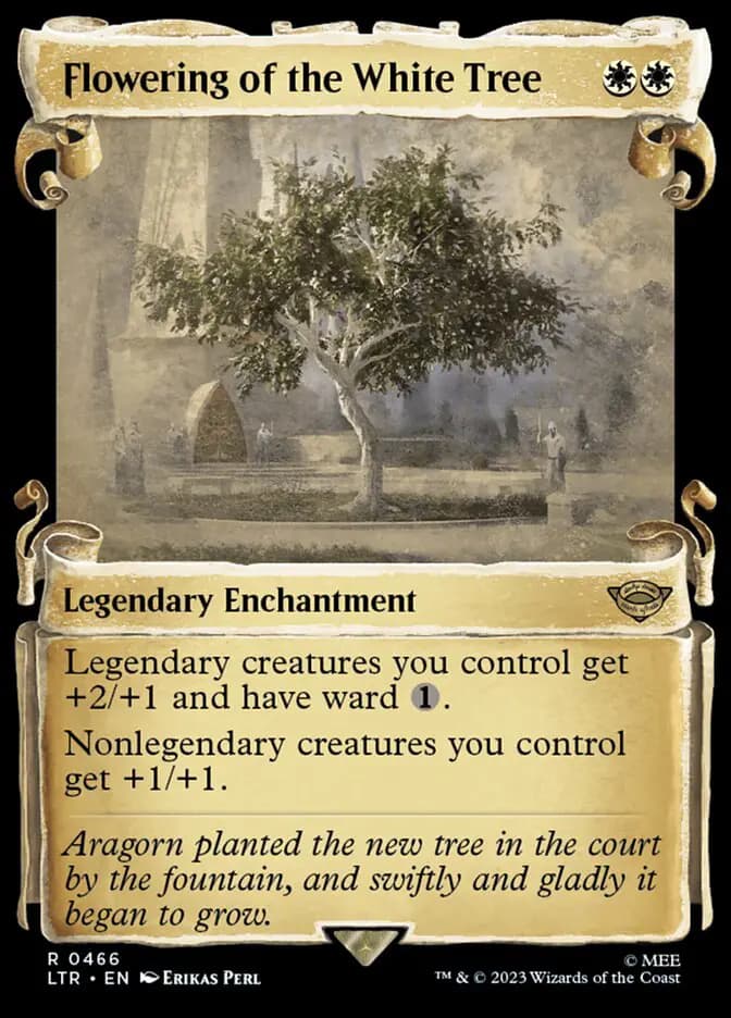 Card image of Flowering of the White Tree